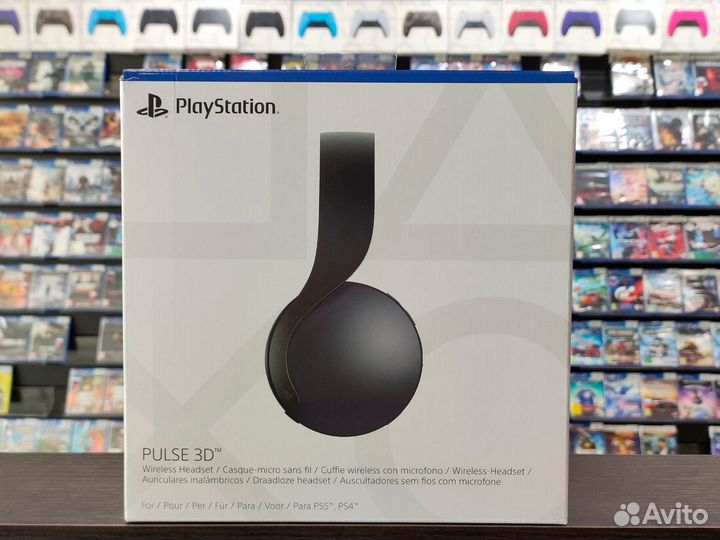 Гарнитура pulse 3D для PS5 (черная полночь)