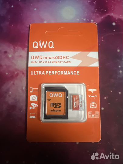 Флешка micro sd 64 gb