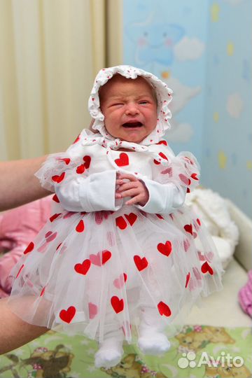 Комплект на выписку для девочки