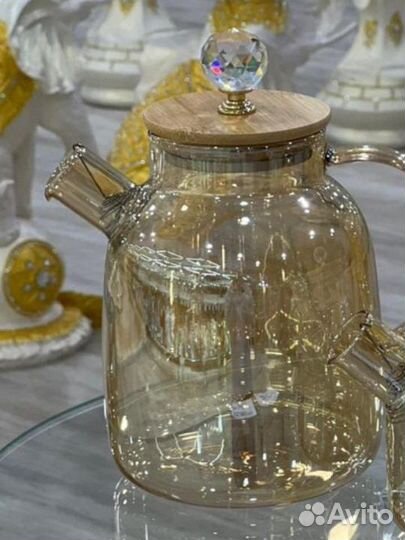 Чайник заварочный,жаропрочный