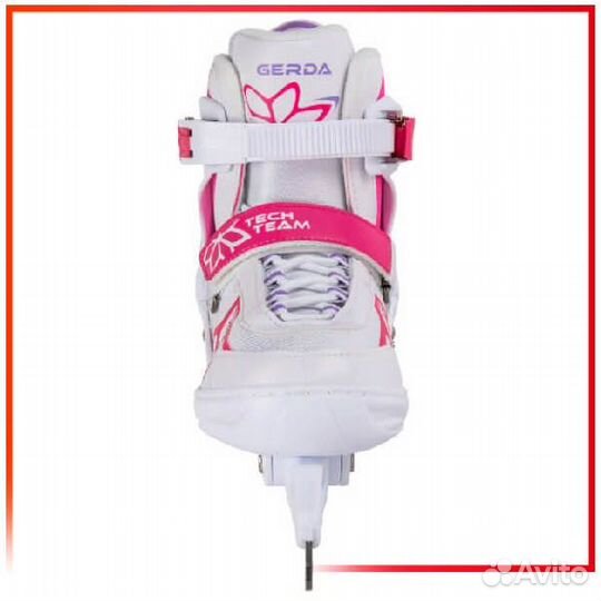 Коньки раздвижные детские Tech Team Gerda р.37-40
