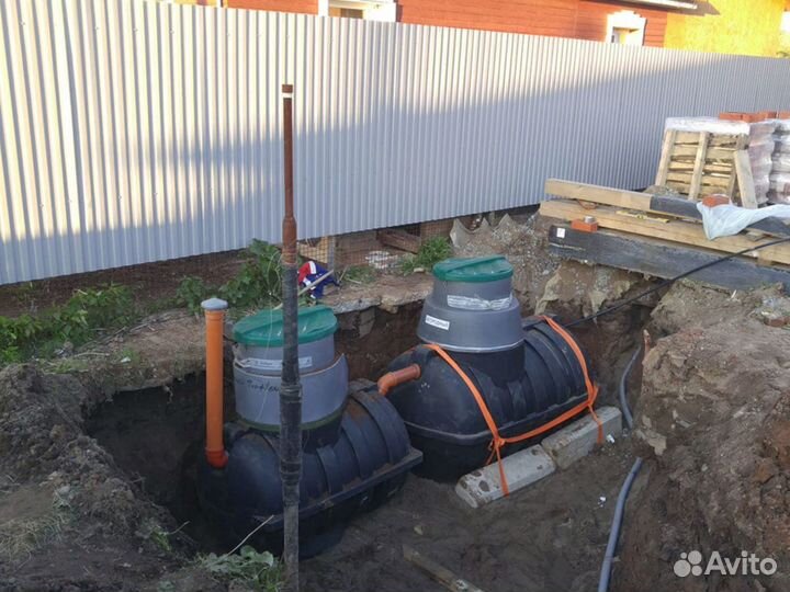 Септик Малахит 4 для выгребных ям