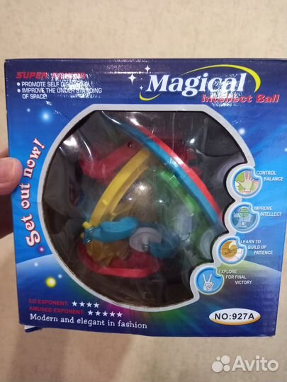 Игрушка шар-лабиринт