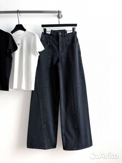 Джинсы женские широкие MM6