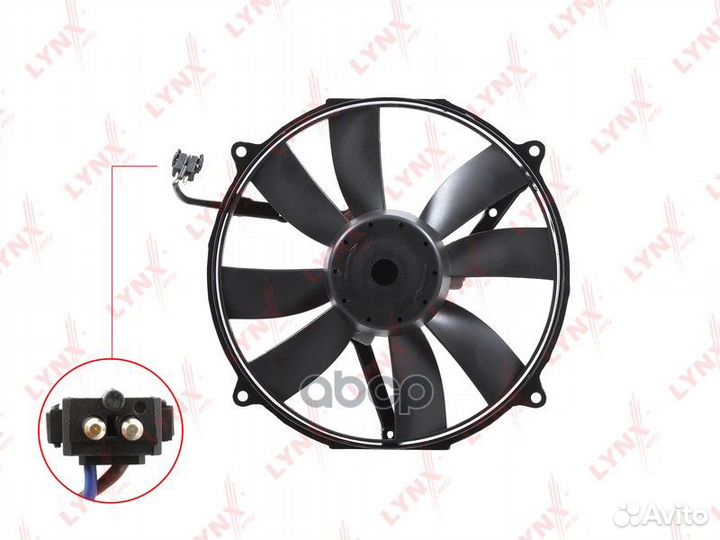 Вентилятор радиатора RF1162 lynxauto