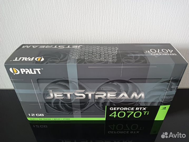 Видеокарта rtx 4070 ti 12Gb jetstream новая