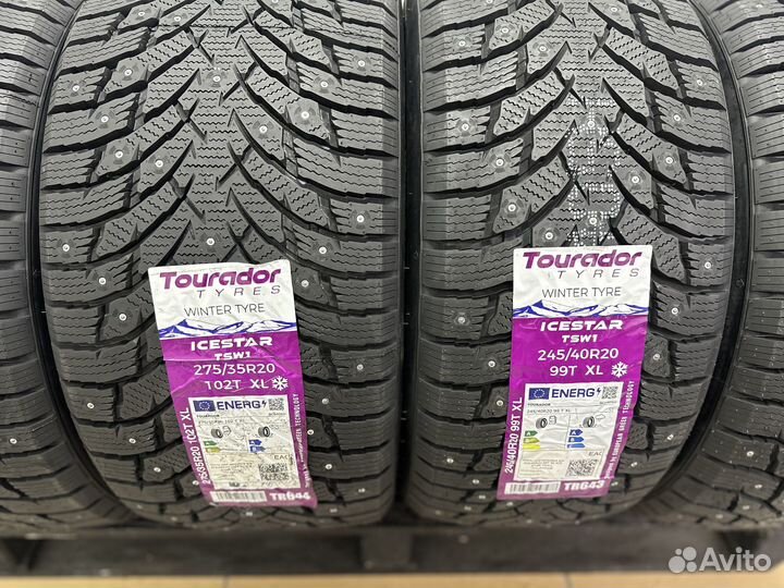 Tourador Ice Star TSW1 275/35 R20 и 245/40 R20 101S
