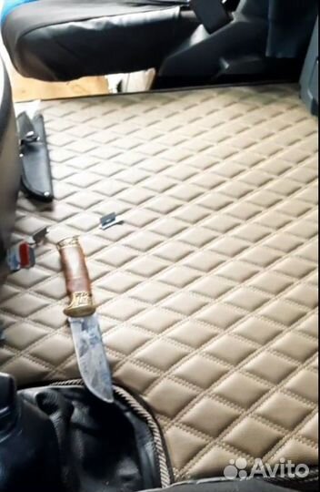 3D Ковры из экокожи для Вашего грузового авто