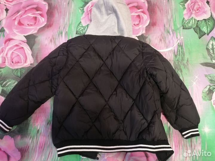 Куртка зимняя на мальчика 134 новая