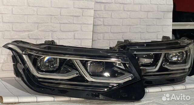 Фары на Фольцваген Тигуан 2 1Q light LED рестайл купить в Москве с ...