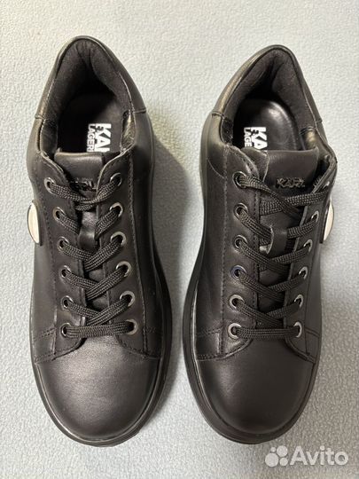 Кеды кроссовки Karl Lagerfeld Кожа Оригинал