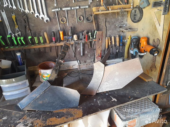 Плуг на мотоблок