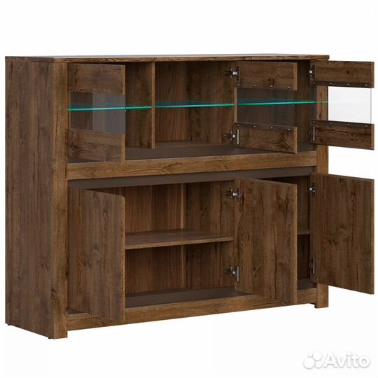 Тумба с подсветкой Kada KOM3W3D дуб april