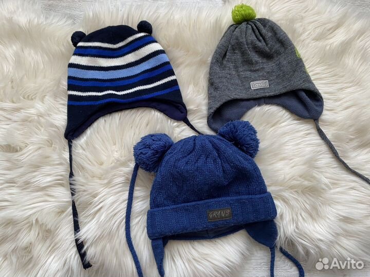 Шапка для мальчика 46-48