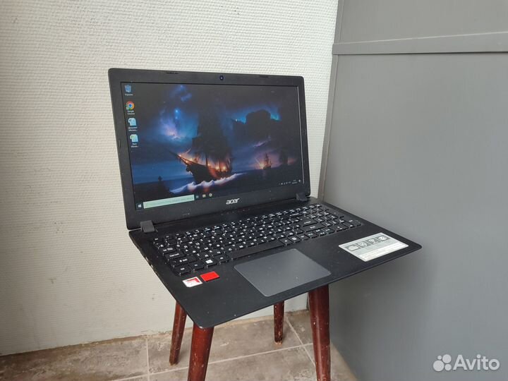 В идеале ноутбук Acer A9(i5) /Radeon520-2Gb/SSD256
