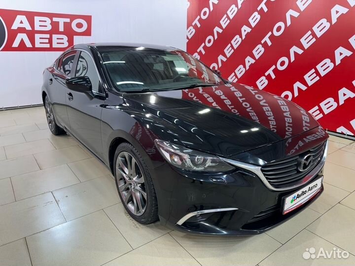 Mazda 6 2.5 AT, 2016, 191 212 км