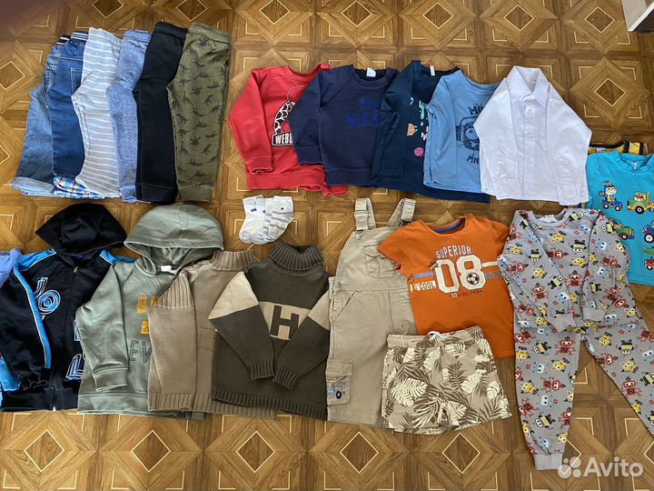 Пакет одежды на мальчика 92 98