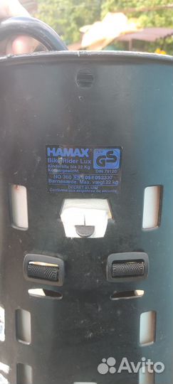 Детское велокресло hamax