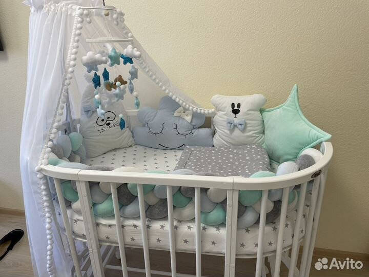 Бортики в кроватку