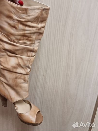 Летние сапоги женские 37