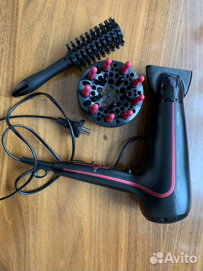 Фен Philips HP8238 + брашинг расческа