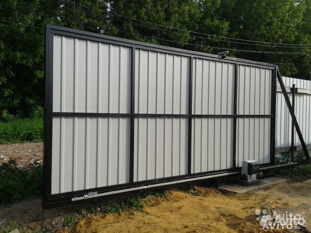 Цена откатных ворот. Проем до 4.5 метра