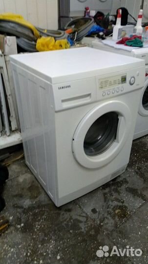Стиральная машина Самсунг большой, загрузка 5,5 кг