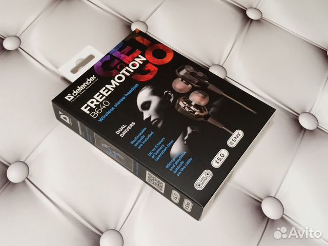 Новые стереонаушники Defender FreeMotion B640