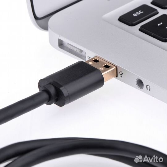 Кабель удлинительный USB 3.0 ам-AF 1,5 м. круглый