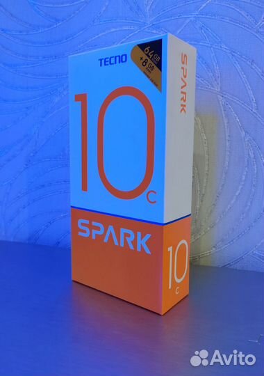 TECNO Spark 10c, 4/64 ГБ