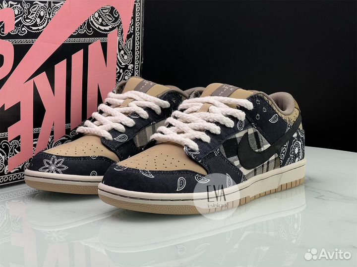 Кроссовки Travis Scott X Dunk Low SB Cactus Jack