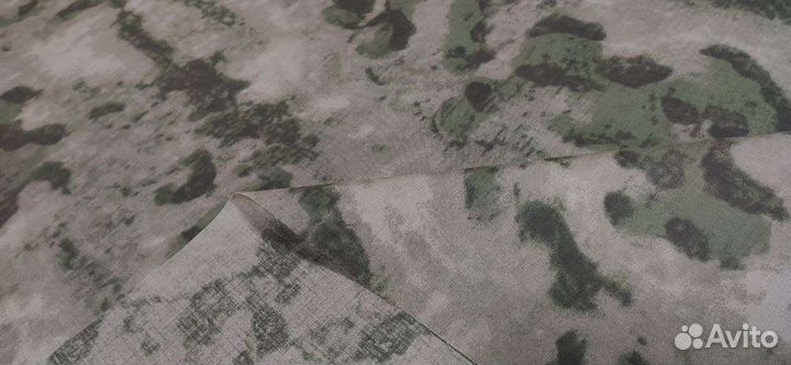 Ткань рип-стоп Мох 50/50