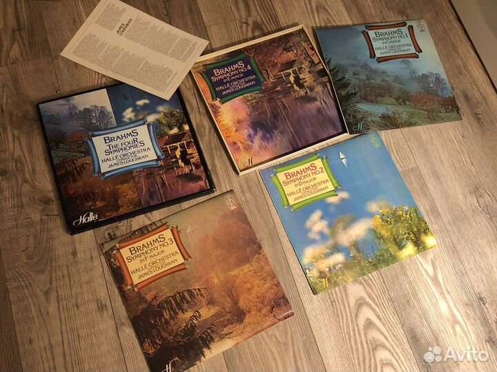 Strauss. Brahms. Lp пластинки
