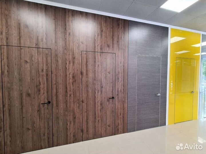 Двери скрытого монтажа экошпон