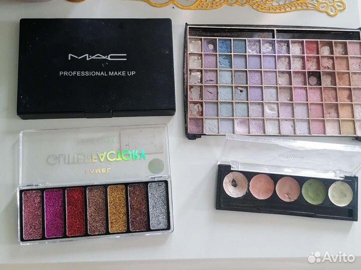 Палитра теней и тон для скульптурирования