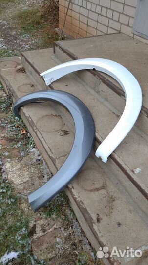 Расширители арки крыла Mitsubishi L200