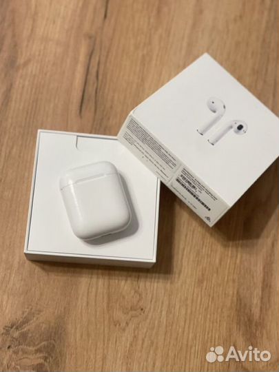 Беспроводные наушники apple airpods 2 Премиум