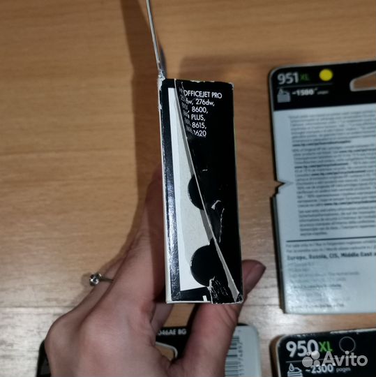 Картриджи hp 951XL, 950XL