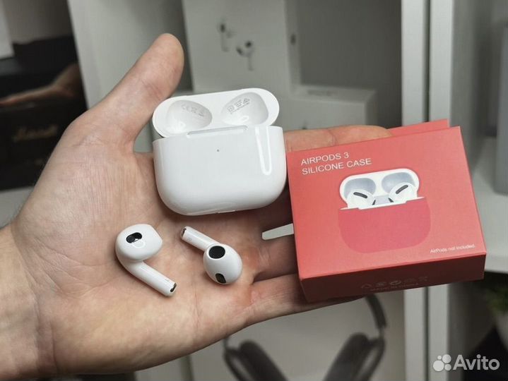 Airpods 3 (Чехол+Гарантия+Доставка)