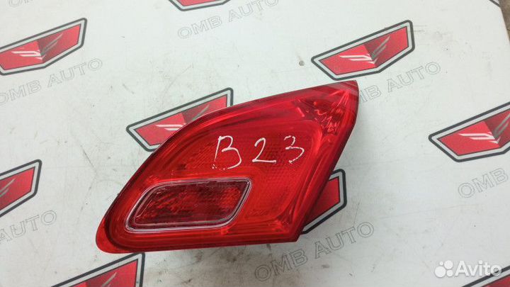 Фонарь задний внутр. правый Опель Астра J