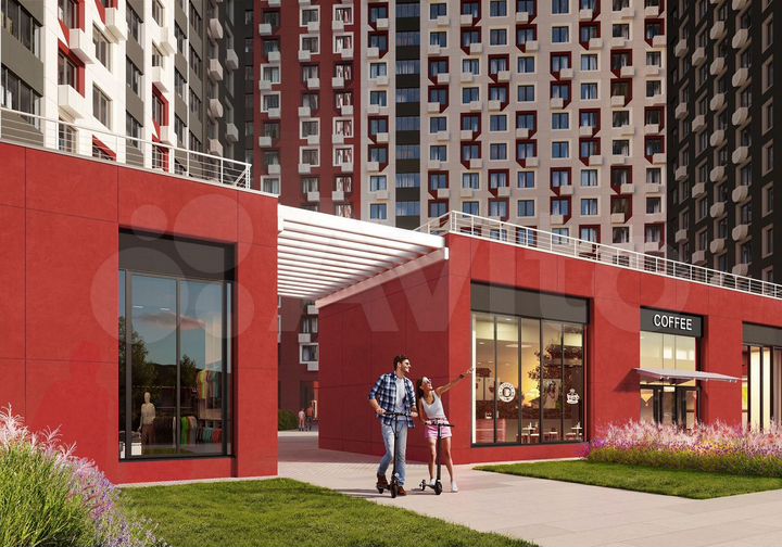 2-к. квартира, 69,5 м², 3/25 эт.