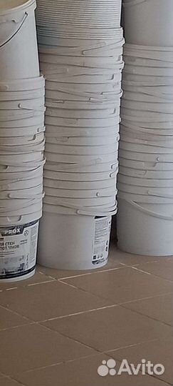 Бу ведра пластиковые