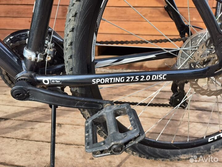 Велосипед горный взрослый 27.5 19 рама