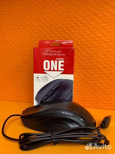 Мышь проводная SmartBuy ONE 210-K черная