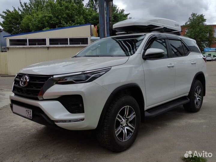 Багажник автобокс на крышу автомобиля джиэмси GMC