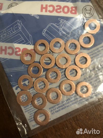 Шайба медная для форсунки (20 шт) F00C17504