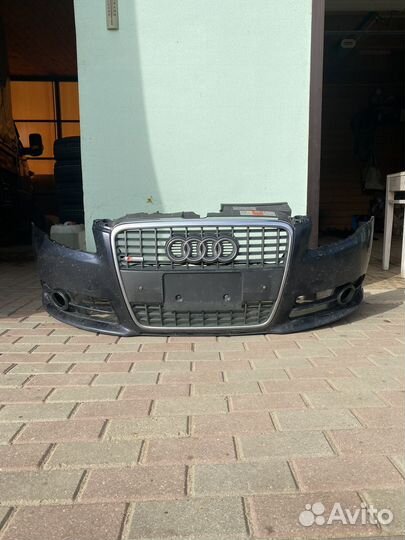 Бампер передний Audi A4 B7 S Line