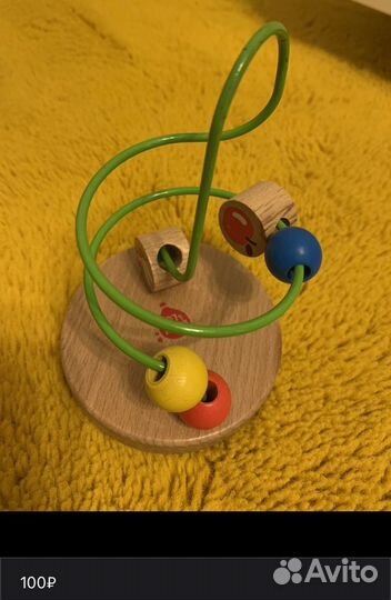 Игрушки развивающие деревянные