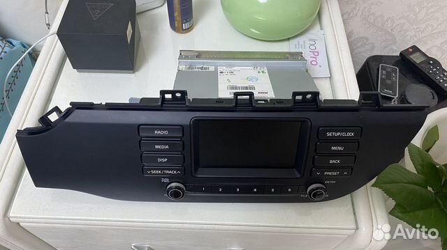 Штатная магнитола на kia rio 4