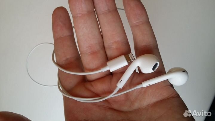 Наушники apple earpods lightning оригинал